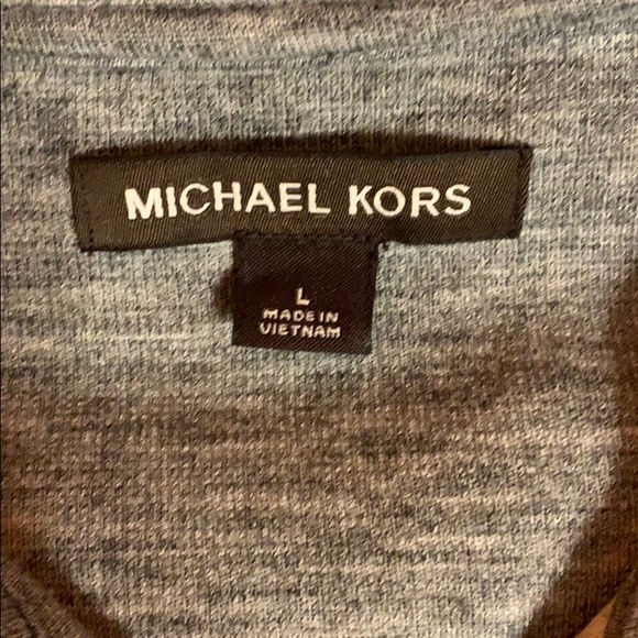 Michael Kors Mens 3/4 zipper Sweater - Picture 2 of 6